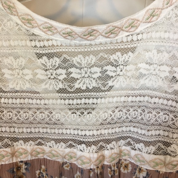 Gimmicks BKE Green Gables Dip Dye Blouse Small - Picture 14 of 16